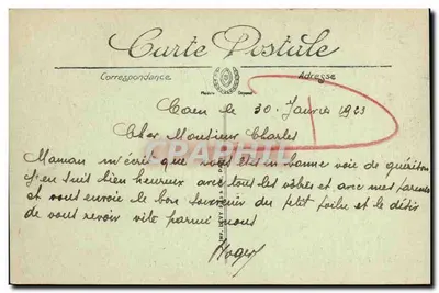 Caen — Ogólny widok zamek z perspektywy św. Piotra — LL. — N° 58 — Rewers