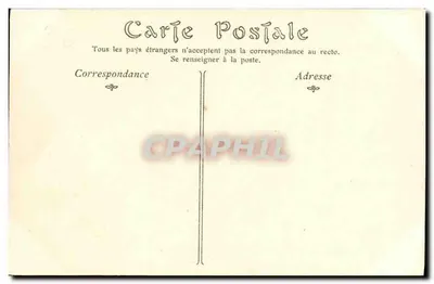 Caen — Widok ogólny, z bastionów zamku — ND Phot, n°123 — Rewers