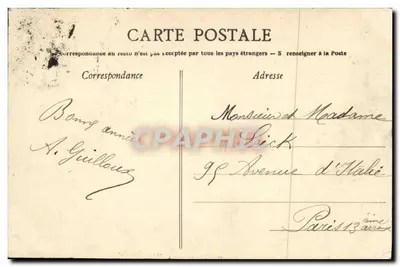 CAEN - Ogólny widok zamku, z Saint-Pierre — Kolekcja LD — Rewers