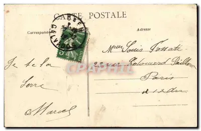 Caen — Bulwar św. Piotra — Fontanna i Rybarnia — Kolekcja AD — Rewers