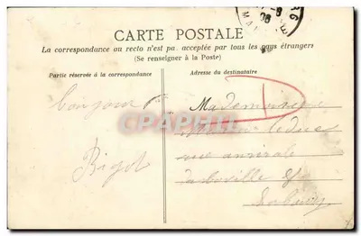 Caen — Fontanna św. Piotra — kolekcja AD, nr 26 — Rewers