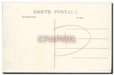 CAEN-Aviação - Na Praça Saint-Sauveur — 1910 — Coleção A. B., Caen — Verso