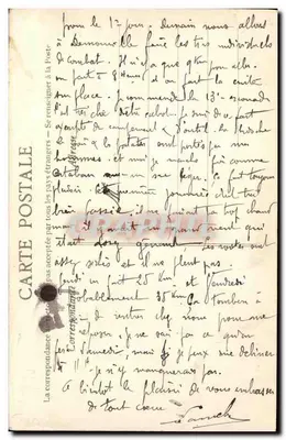 CAEN - Torpedeiros e Contratorpedeiros no Bassin — Coleção AD — Verso