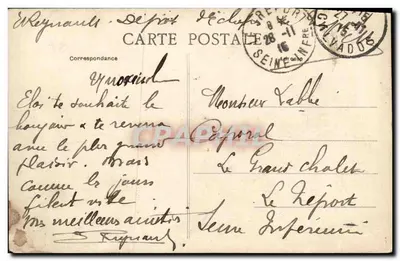 CAEN — Le Boulevard Bertrand — seria 137, wydawca P. R. — Rewers