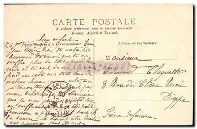 Caen — Bulwar Bertrand — J. B. Caen, Dép. Calvados — Rewers