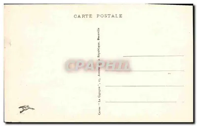 Caen — O Boulevard dos Aliados — Editor: Cartes 'La Cigogne', 25, Avenue de la République, Beauvais — Verso