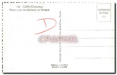 Budynek Art Déco — Caen (Calvados) — Éditions Gaby — Rewers