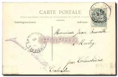 Caen — L'Orne i duży Cours — I.D. 3 — Wydawca: Phototype de Caen — Rewers