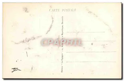 Caen — Vista sobre a Orne — Edição 'La Cigogne', Denneville — Verso