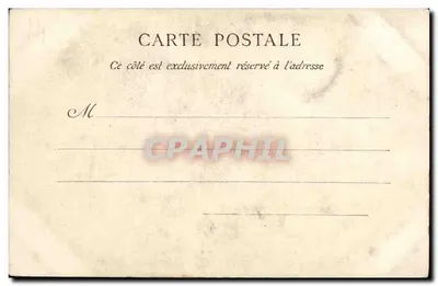 Caen — Brzeg L'Orne — La Grande Goura — Stara pocztówka Paryż — Rewers