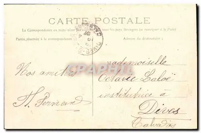 CAEN — O Cours Sadi-Carnot — Z. D. — Verso