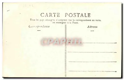 Caen — O grande Cours e a Orne — E. F. n° 326 — Verso