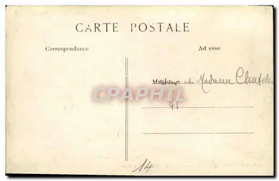 CAEN pittoresque — Widok z końcowego miejsca Grand-Cours — M.C.F. Paris-Meaux — Rewers
