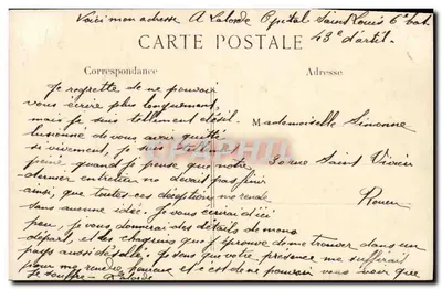 CAEN pittoresca — Bords dell'Orne vicino alla Strada di Louvigny — editore: M. B. L. Pichon, n° 246 — Verso