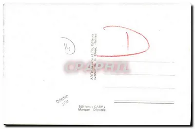 CAEN. Stare Świętego Gili — Ruiny starej świątyni — ARTA ojciec i syn, Nantes — Rewers