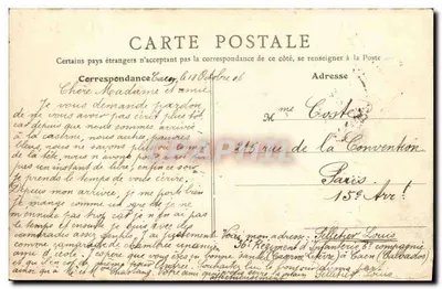 Caen (Calvados) - Kaszern Lefèvre (Zamek) — wydawca Graphphil, nr 108 — Rewers