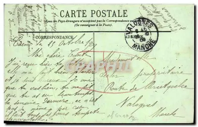 CAEN — A Caserna do Castelo — LL. — n°200 — Verso