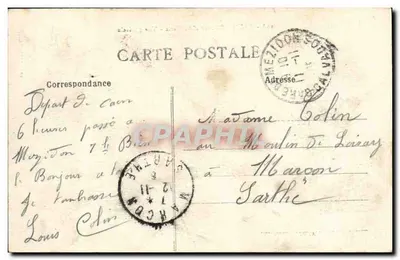 Caen - Caserne d'Artillerie - Widok ogólny — Foto Moyer, n° 203 — Rewers