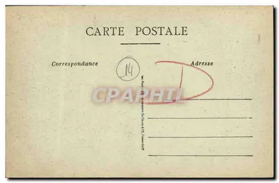 CAEN — La Caserna Hamelin y el Monumento de los Mobili — Reverso