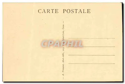 CAEN — Pole wyścigowe — A. Trément, fot.-wyd., 123, ul. Saint-Jean, Caen — Rewers