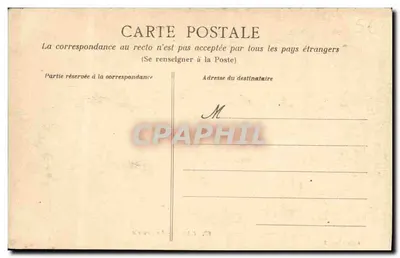 CAEN — A prairie — Coleção AD, n° 67 — Verso