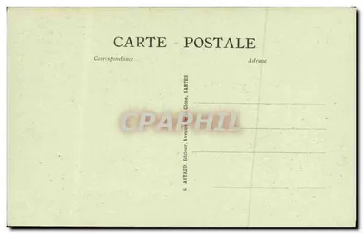 Caen — Puerta de socorro del Castillo — G. Artaud, Martres — Reverso