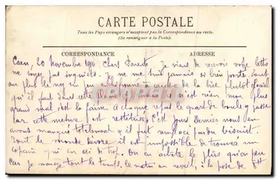 CAEN — Zamek — Wrota Ratunkowe — LL. — n°83 — Rewers
