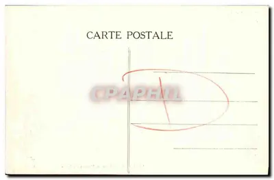 CAEN — Castelo, Porta principal — Impressora T. R. (n° 94) — Verso