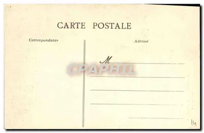 Caen — brama kaszerni zamku — A D — Rewers