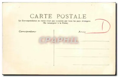 CAEN — Castello, Porta principale — Edizione P. R. n° 94 — Verso