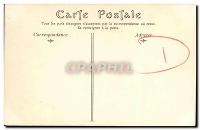 Caen — Główne wejście do Zamek (Kwatera Lefebvre) — ND Phot — Rewers