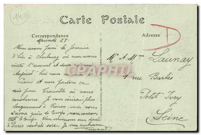 Zamek w Caen — Brama Ratunkowa — JND Hot. n°44 — Rewers