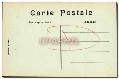 Caen — Ogólny widok zamku, z Saint-Pierre — LL — Rewers