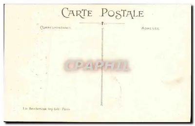 As Tripas à la Mode de Caen — Na Normandia — Ed. Brochenoux, Imp. Paris — Verso