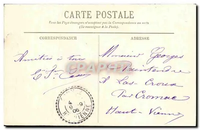 Les Tripes à la Mode de Caen — Chef cozinheiro — C. Jeanon, fot. - Falaise — Verso