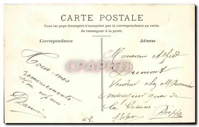 Caen — Quartel Hamelin e Monumento da Defesa e Estado-Maior — Um cumprimento de Caen — Verso