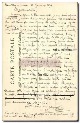CAEN — Refeitório do Liceu — J. Breculet, editor, N° 215 — Verso