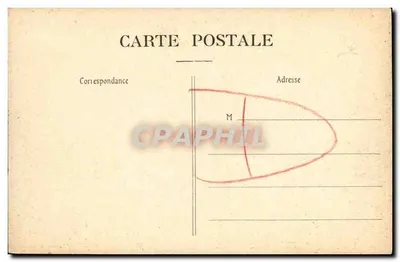 Caen — A Escada do Liceu Malherbe — 113 — Verso