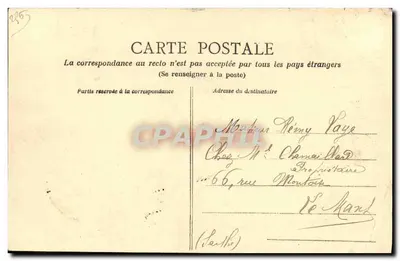 Caen — Hotel Prefektury — wydawca L.D. nr 51 — Rewers