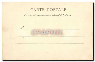 Caen — Abbatia Dominalis (Kościół Trójcy Świętej) — Stara pocztówka Paryż, nr 2713 — Rewers
