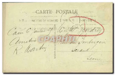 Caen — La Trinité, dawniej Abbaye aux Dames — założona przez Matyldę z Francji, XI wiek — Rewers