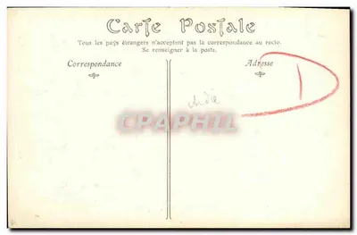 CAEN — Nef katedry Trójcy Świętej, Klasztor Damski — ND Phot — Rewers