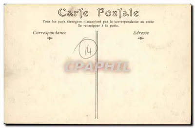 Caen — Katedra Trójcy Świętej, Klasztor Damski, widok z portu — ND Phot. — Rewers