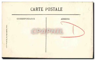 Caen — La Iglesia de Nuestra Señora — LL. n°28 — Reverso