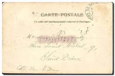 Kapelle van Onze Lieve Vrouw van de Verlossing — Omliggende gebieden van Caen — La C.P.A. Parijs, nr. 2755 — Achterkant