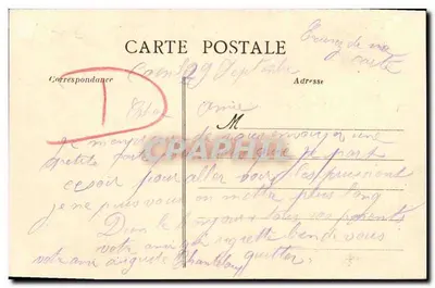 Caen — Chiesa della Gloriette — Editore A.D. — Verso
