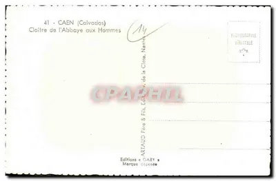 Kloster Abbatii aux Hommes — Caen (Calvados) — Wydawnictwo Gaby — Rewers