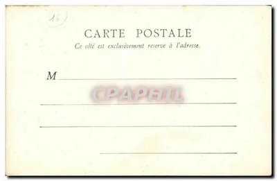 Abbaye aux Hommes — Caen — B.F. Paris — Rewers