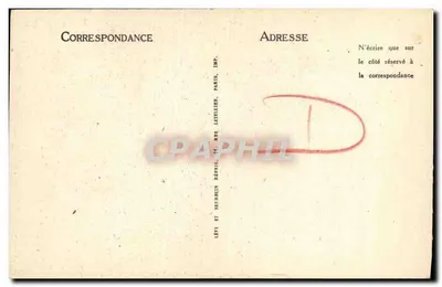 Igreja de São Etienne (Abadia dos Homens) lado da Abside — CAEN — L.L. n°8 — Verso