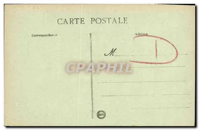 CAEN - A antiga Igreja de São Etienne — Coleção L'A. — n° 138 — Verso